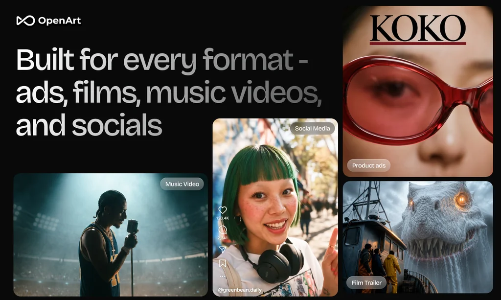 Built for ads, films, music videos and social formats